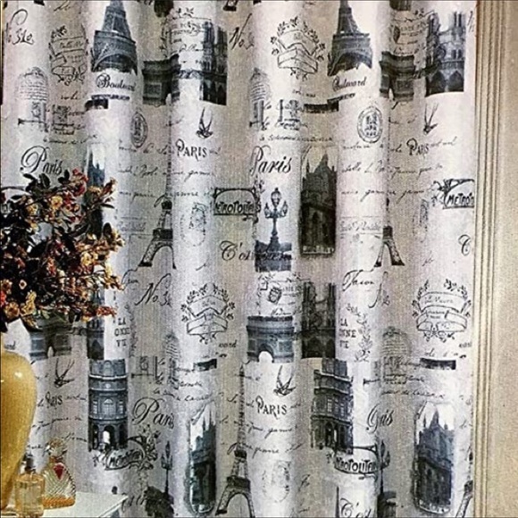 Paris 4 piece Bath Eiffel Parisian French  Set - Picture 4 of 6